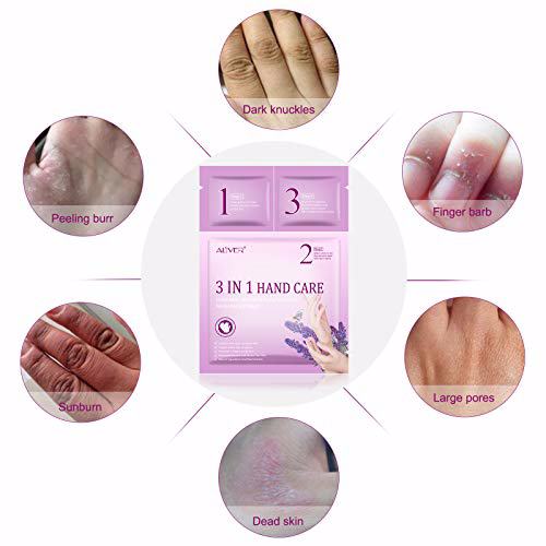 Hand Mask, 3 Pairs Hand Moisturizing Gloves, A 4