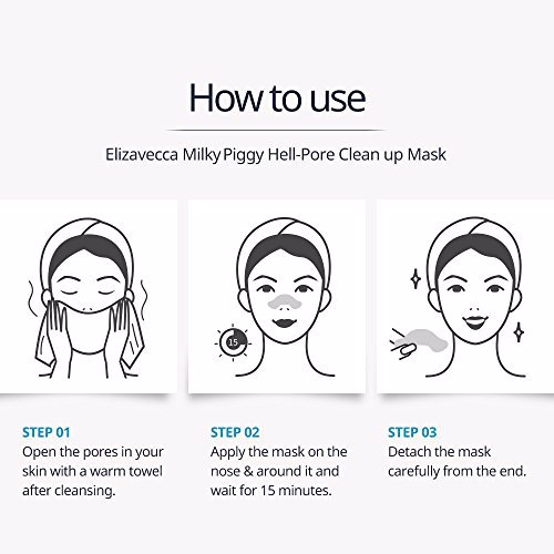 Elizavecca Milky Piggy Hell-Pore Clean Up nose Mask 3