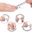 Ejiubas Cuticle Pusher Cuticle Nipper, Silver Thumbnail 4