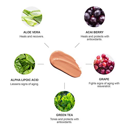 100% PURE Fruit Pigmented Full Coverage Water Foundation, Neutral 3.0 3