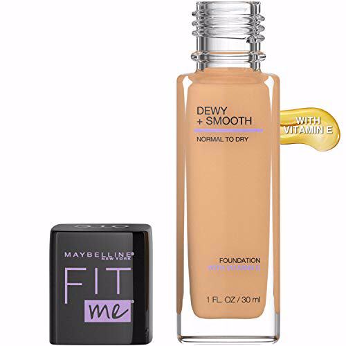 Maybelline New York Fit Me Dewy + Smooth Foundation, Sun Beige 2