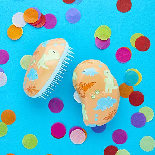 Tangle Teezer The Mini Original Detangling Hairbrush, Dino Mighty 5