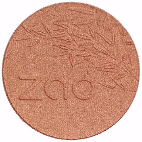 ZAO Blush Refill Brown Golden Coral 3