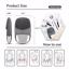 Uimoky Facial Cleansing Brush, 3-in-1 Electric Silicone Face Scrubber Thumbnail 7