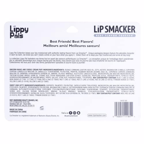 Lip Smacker Lippy Pals 3 Pack Lip Kit 6
