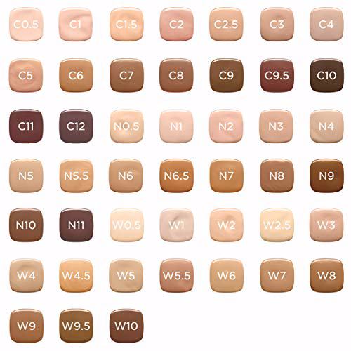 L'Oreal Paris Makeup True Match Super-Blendable Foundation, Deep Golden W10 4