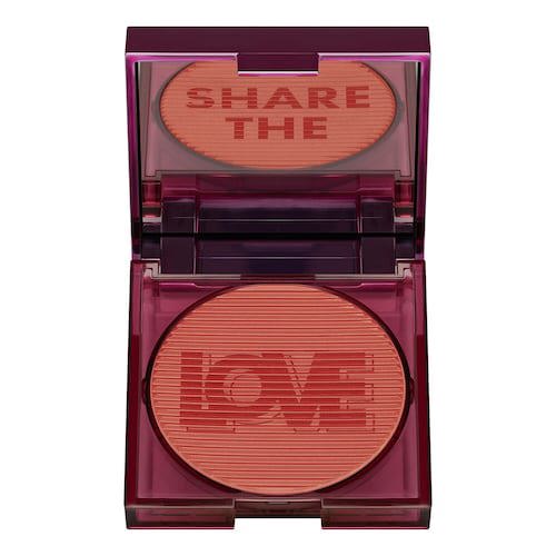 HUDA BEAUTY Lovefest Creamy Kiss Blush Burning Cherry 1