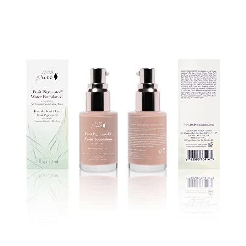 100% PURE Fruit Pigmented Full Coverage Water Foundation, Cool 2.0 8