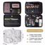 MONSTINA Marble Makeup Bags,Portable Organizer Bag Travel Case Professional Thumbnail 3