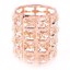 AKOAK 1 pack Crystal Makeup Brush Holder Office Supplies Storage Rack Office Rose Gold Thumbnail 2