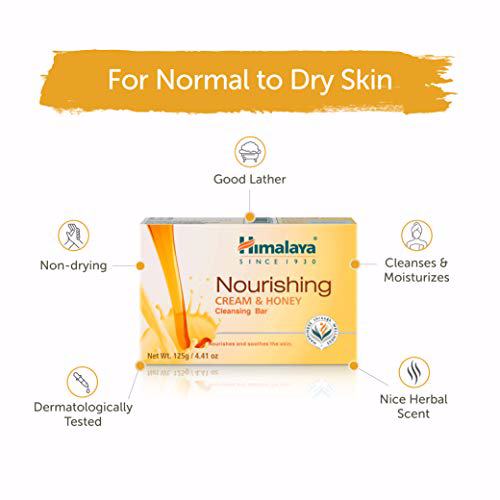 Himalaya Nourishing Cream & Honey Cleansing Bar 12 Pack 5