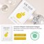 BALLONBLANC Therapy Relaxing Self Care Face Facial Mask Sheet, 6 Masks B set Thumbnail 4
