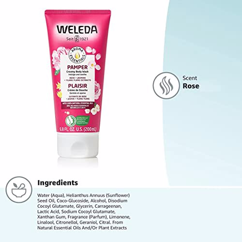 Weleda Aroma Essentials Pamper Creamy Body Wash 3
