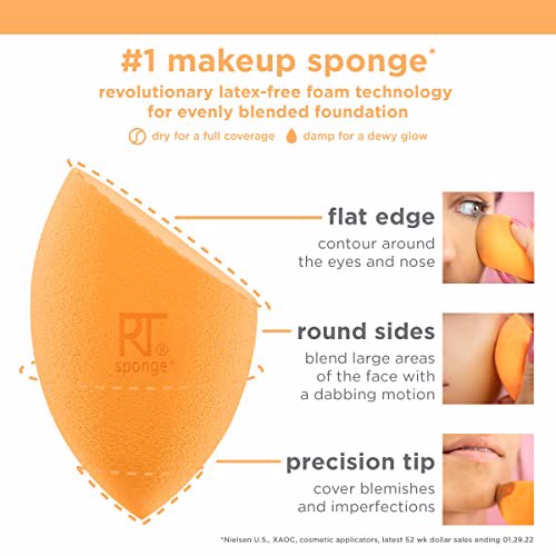 Real Techniques Assorted Makeup Blending Sponges 3