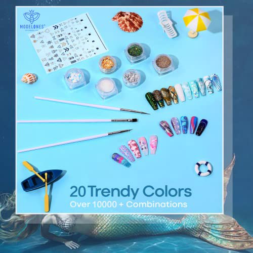 Modelones 33PCS Gel Nail Polish Kit 2