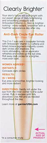 Garnier SkinActive Clearly Brighter Sheer Tinted Eye Roller (Pack of 3) 2