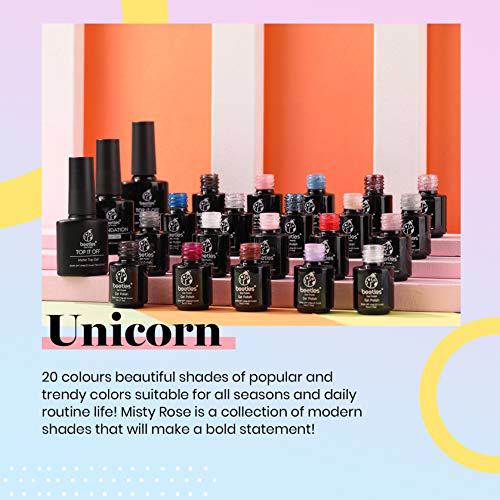 Beetles 23 Pcs Gel Nail Polish Kit, Unicorn 2