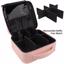 Relavel Travel Makeup Train Case Makeup Cosmetic Organizer Pink Thumbnail 3