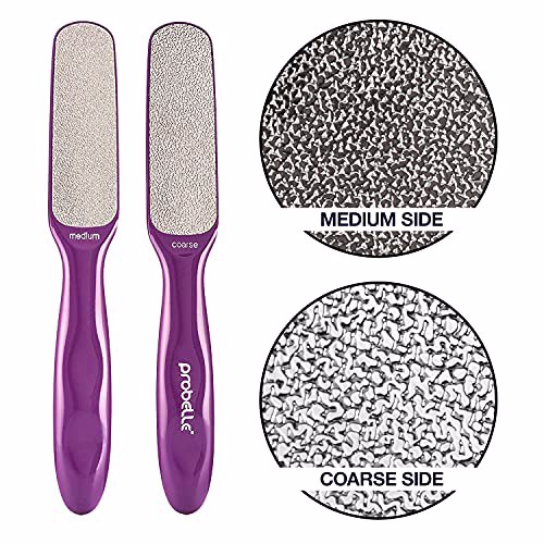 Probelle Double Sided Multidirectional Nickel Foot File Callus Remover Purple 2