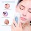 Waterproof Facial Cleansing Spin Brush Set with 3 Exfoliating Brush Heads, Blue Thumbnail 7