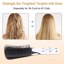 Sosoon Detangling Brush Hair Brush Black&White Thumbnail 3