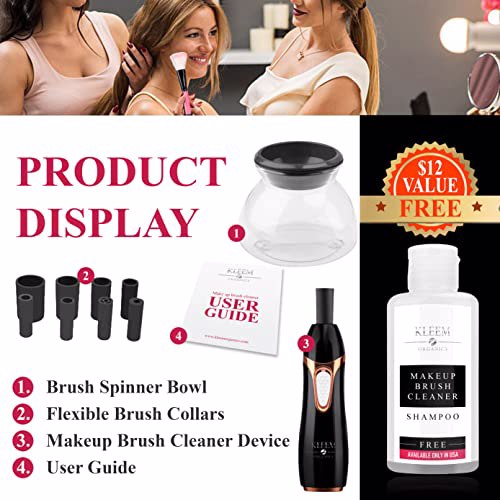 Kleem Organics Makeup Brush Cleaner and Dryer Machine 5