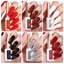 GAOY Starry Red Gel Nail Polish Set of 6 Colors Thumbnail 4