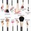 Zoreya Premium Travel makeup brushes set, A-Black Thumbnail 2