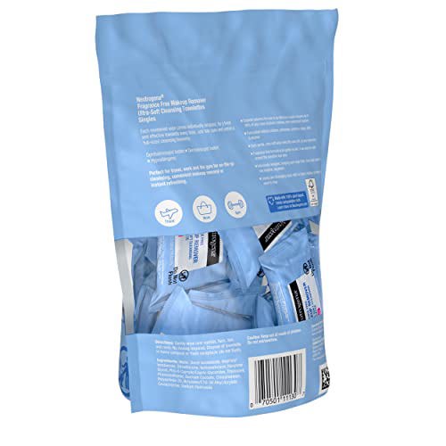 Neutrogena Fragrance-Free Makeup Remover Cleansing Towelette Singles 14