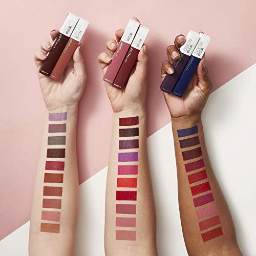 Maybelline New York Superstay Matte Ink Liquid Lipstick, Ringleader 8