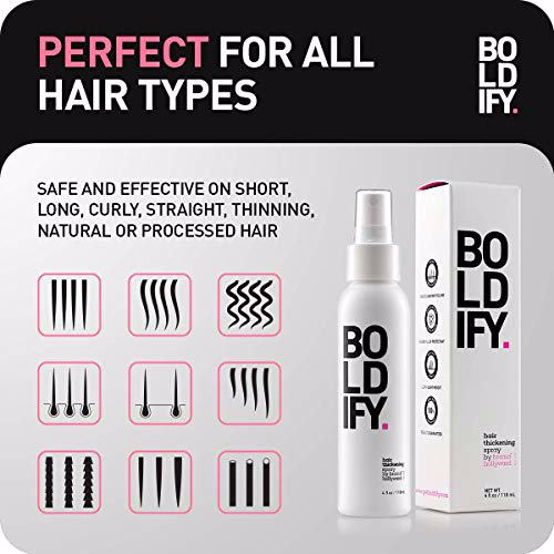 BOLDIFY Hair Thickening Spray Fine Hair 5