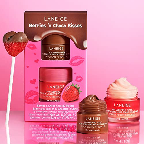 LANEIGE Berries 'N Choco Kisses Set: Lip Sleeping Mask Berry 8