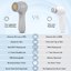 Facial Cleansing Brush Face Scrubber IPX7, Grey Thumbnail 2