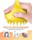 EUHOME Scalp Massager Shampoo Brush, Gray Yellow Thumbnail 4