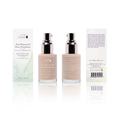 100% PURE Fruit Pigmented Full Coverage Water Foundation, Neutral 2.0 8
