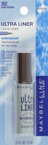 Maybelline New York Ultra Liner Waterproof Liquid Eyeliner, 302 Dark Brown 2