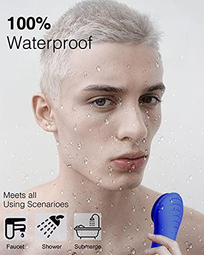 NågraCoola Sonic Waterproof Face Scrub Brush, Blue 2