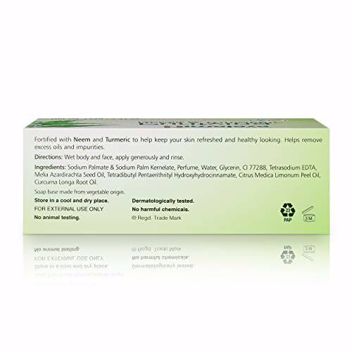 Himalaya Purifying Neem & Turmeric Cleansing Bar 12 Pack 2