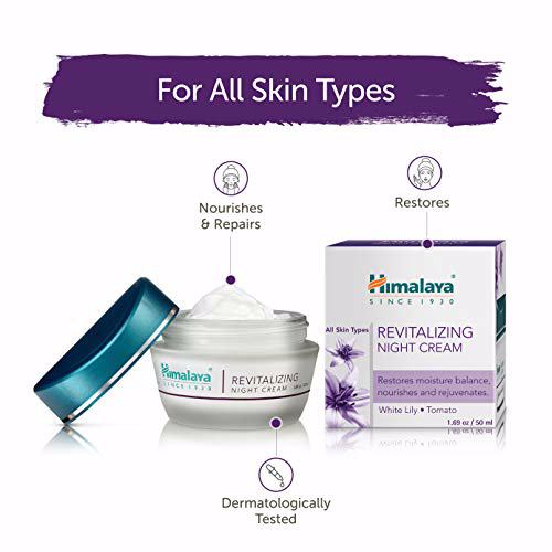 Himalaya Revitalizing Night Cream Overnight Repair Treatment 6