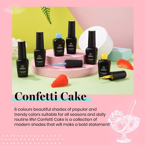 Beetles Gel Polish Set, Confetti Cake 2