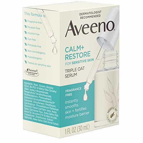 Aveeno Calm + Restore Triple Oat Hydrating Face Serum 10