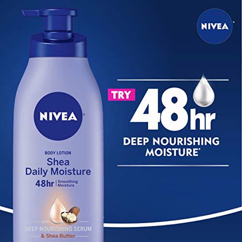 NIVEA Shea Daily Moisture Body Lotion 5