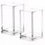 Cerpourt 2 Pack Clear Acrylic Pencil Pen Holder Cup Thumbnail 1