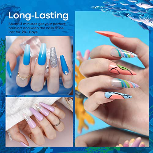 Modelones Gel Polish -6 Colors Pink Purple 4