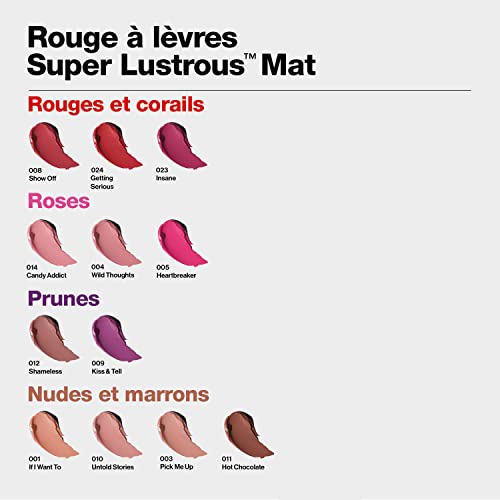 REVLON Super Lustrous The Luscious Mattes Lipstick 026 Getting Serious 2 5