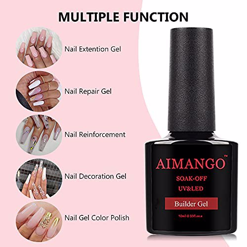 AIMANGO Nail Gel Polish, French Manicure 3