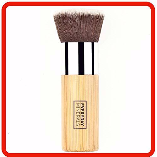 Everyday Minerals Extraordinary Flat Top Bamboo Brush Blending 9