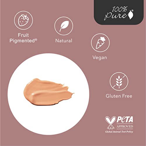100% PURE Fruit Pigmented Full Coverage Water Foundation, Warm 5.0 5