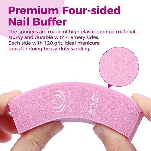 Capularsh 16Pack Nail Files and Buffers 3