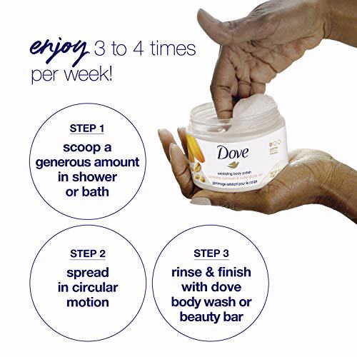 Dove Exfoliating Body Polish Scrub Oatmeal & Calendula 5